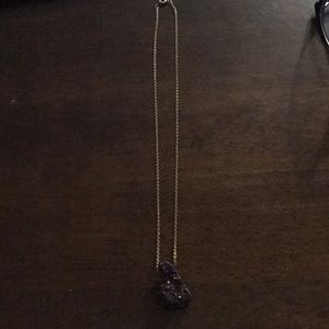BOGO! Druzzy Purple Gemstone Necklace
